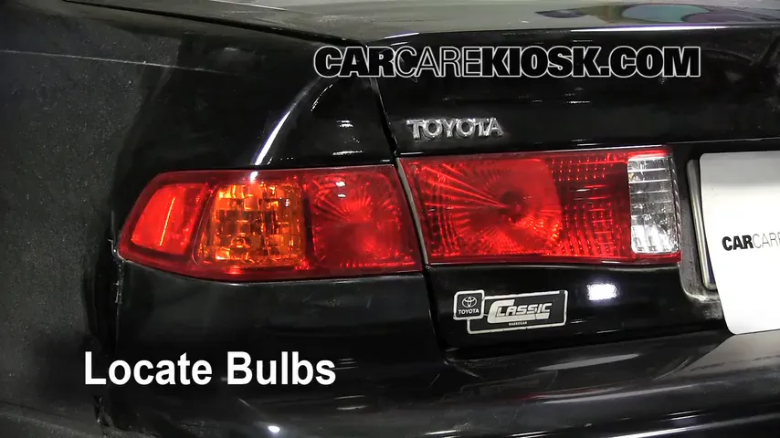 2000 Toyota Camry CE 2.2L 4 Cyl. Lights Tail Light (replace bulb)